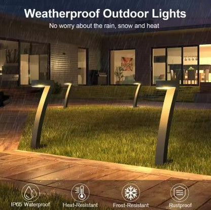 Solar LED Garden Light — IP65 Waterproof Path and Landscape Spotlight for Yards, Driveways, Walkways, and Patios