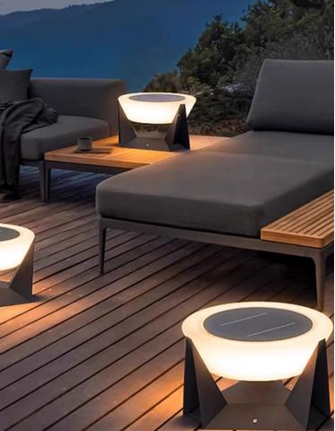 Remote-Controlled LED Solar Column Light — Waterproof Cylindrical Outdoor Lamp for Garden, Gate Posts, and Entryways (Dimmable)