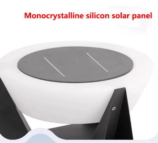 Remote-Controlled LED Solar Column Light — Waterproof Cylindrical Outdoor Lamp for Garden, Gate Posts, and Entryways (Dimmable)