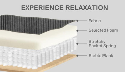 Jumbo Cord Sofa Couch with Spring Cushion, Grey