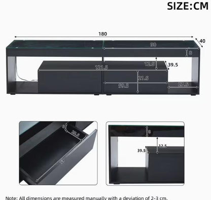 Modern DEPOT TV cabinet with sleek design and ample storage space, perfect for enhancing your living room decor.