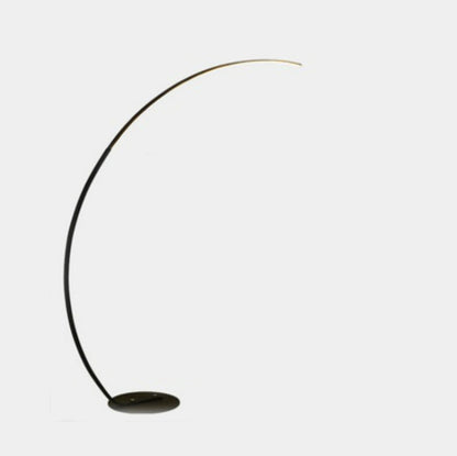 Modern Mira Sales fishing arc floor lamp with adjustable arm and remote control, ideal for reading and home lighting.