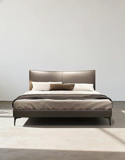 Modern Viktor floating king size bed by DC Concept with sleek, minimalist design and elegant floating frame.