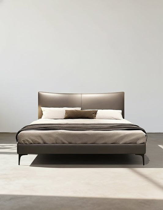 Modern Viktor floating king size bed by DC Concept with sleek, minimalist design and elegant floating frame.