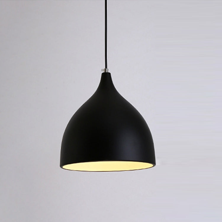Modern single head pendant light by Mira Sales, minimalist design perfect for dining and living room illumination.