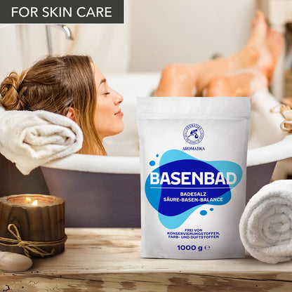 BritishVita Alkaline Bath 35oz soak in a jar, relaxing skin hydration and foot care bath salt for soothing wellness.