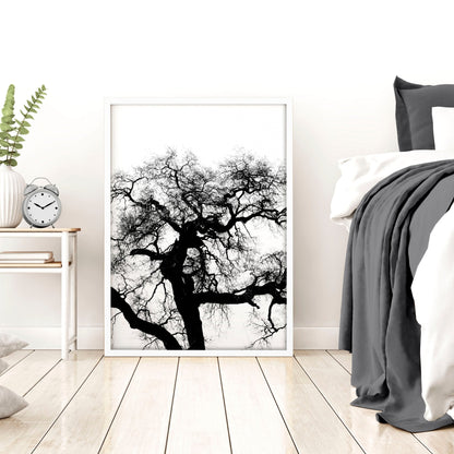 Set of 3 African wildlife wall art prints for bedroom decor, featuring wildlife illustrations by About Wall Art.