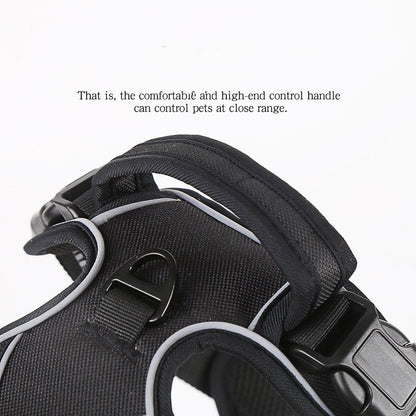 No-Pull Reflective Dog Harness | Breathable Adjustable Dog Vest