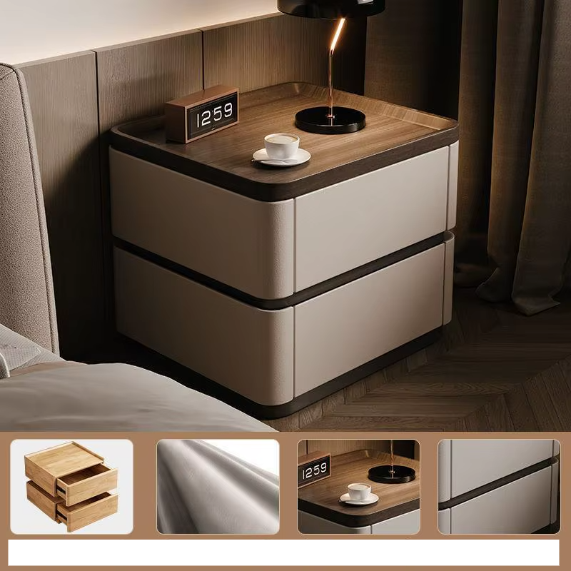 Klassyx minimalist premium bedside cabinet with sleek design, wood finish, and compact storage for modern bedroom decor.