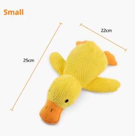 Soft plush duck toy for dogs, TrendHomeDepot's sleeping companion plush duck designed for comfort and play.