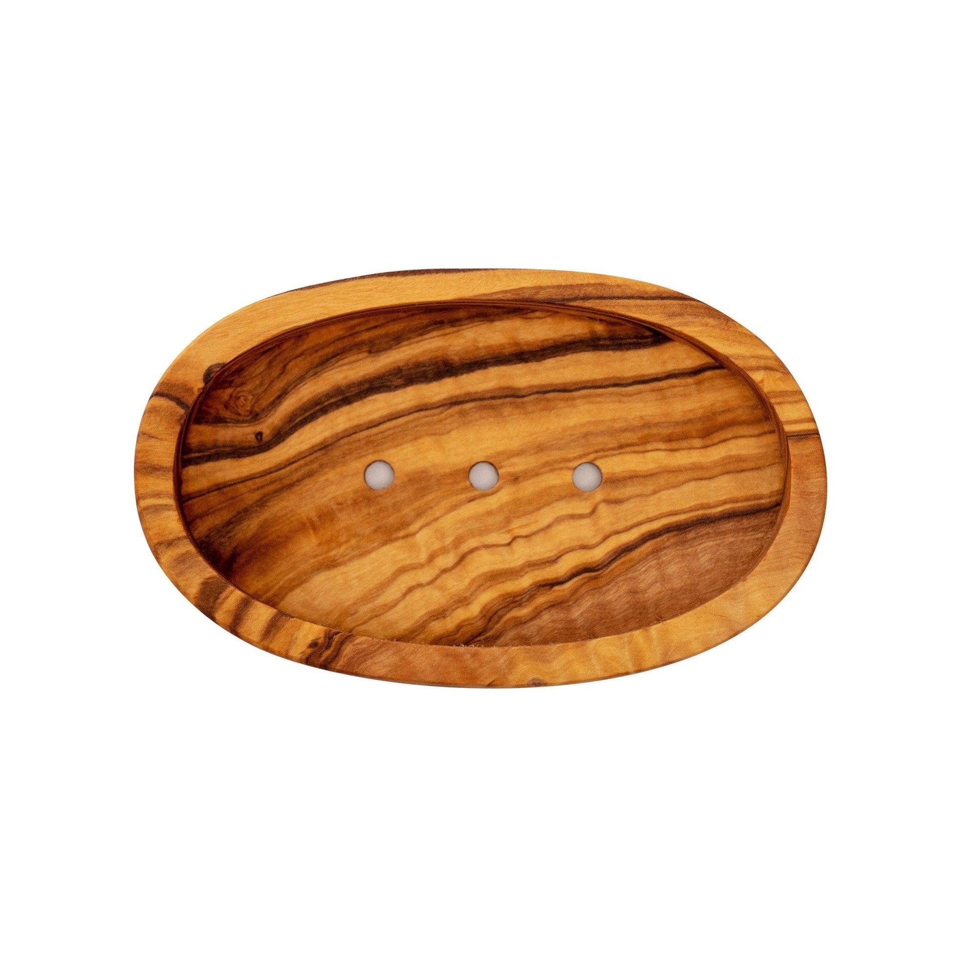 Eco Bath London wooden soap dish collection featuring olive wood and bamboo variations, eco-friendly soap holders for bathroom use.