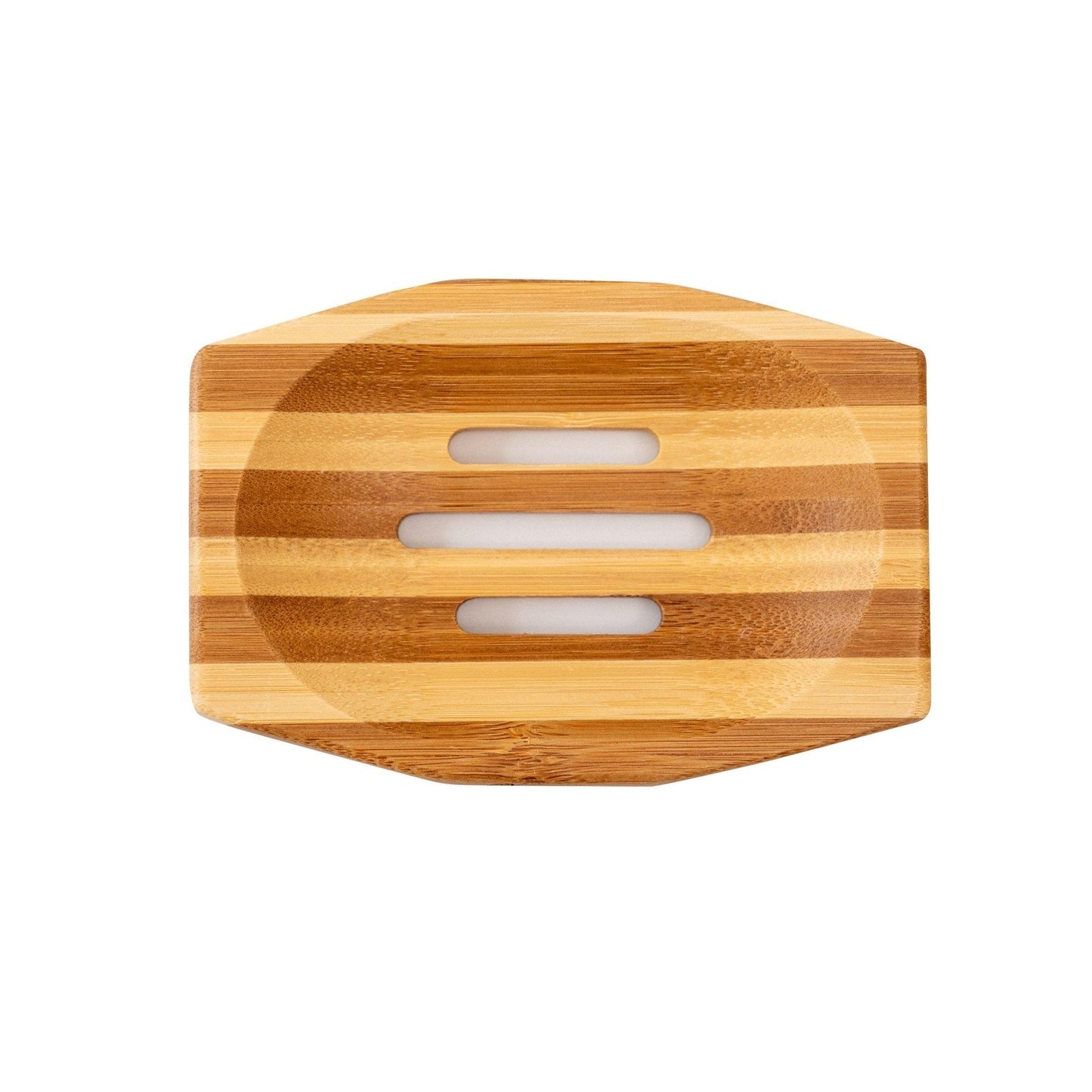 Eco Bath London natural wooden soap dish with olive wood and bamboo variations, eco-friendly bathroom soap holder.