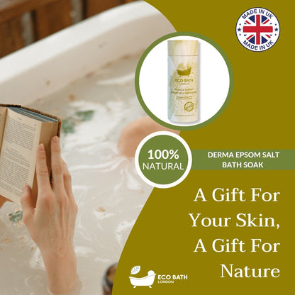 Eco Bath London Muscle and Joint Epsom Salt Bath Soak - Tube