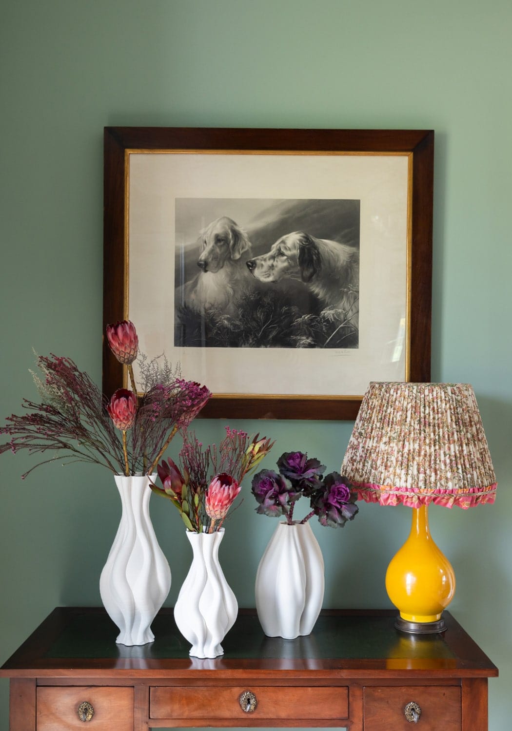 White twisted ceramic vase from Casa by Josephine Jenno, featuring a modern design with elegant curves.