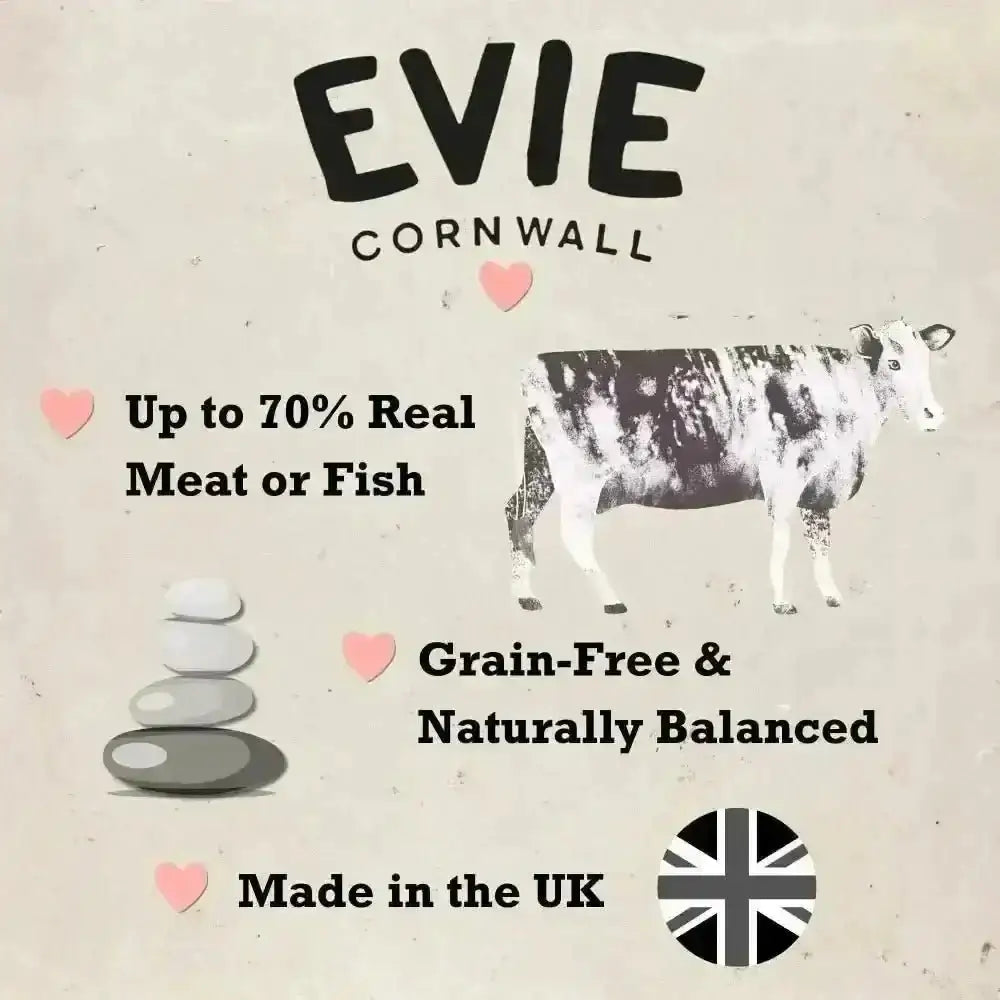 Evie Natural Dry Cat Food Duck with Sardines Weight Control