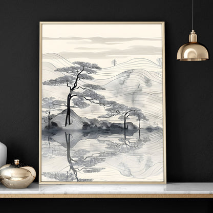 Set of 3 framed wall art prints by About Wall Art, ideal for living room decor, featuring modern and stylish design.