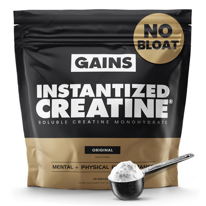 Gains In Bulk Instantized Creatine Monohydrate 30 Servings