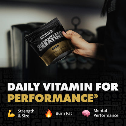 Gains In Bulk Instantized Creatine Monohydrate 30 Servings