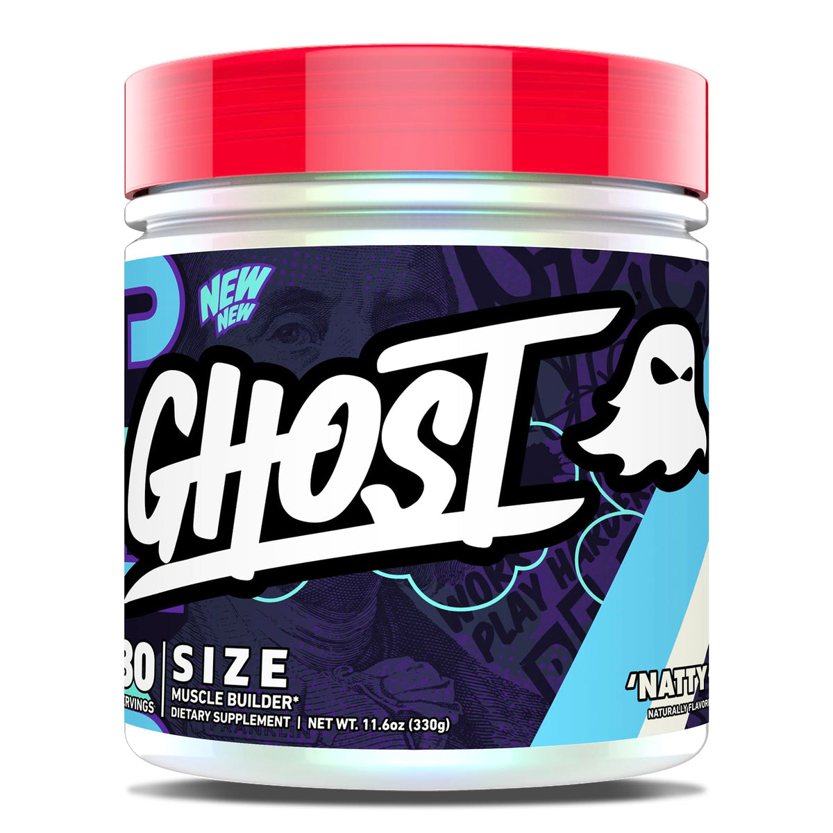 GHOST® SIZE V3 Muscle Builder | Creatine, Betaine & PeakATP®