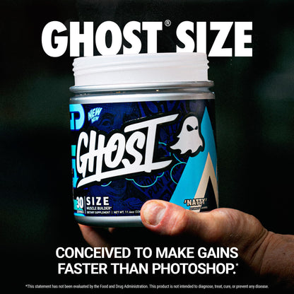 GHOST® SIZE V3 Muscle Builder | Creatine, Betaine & PeakATP®