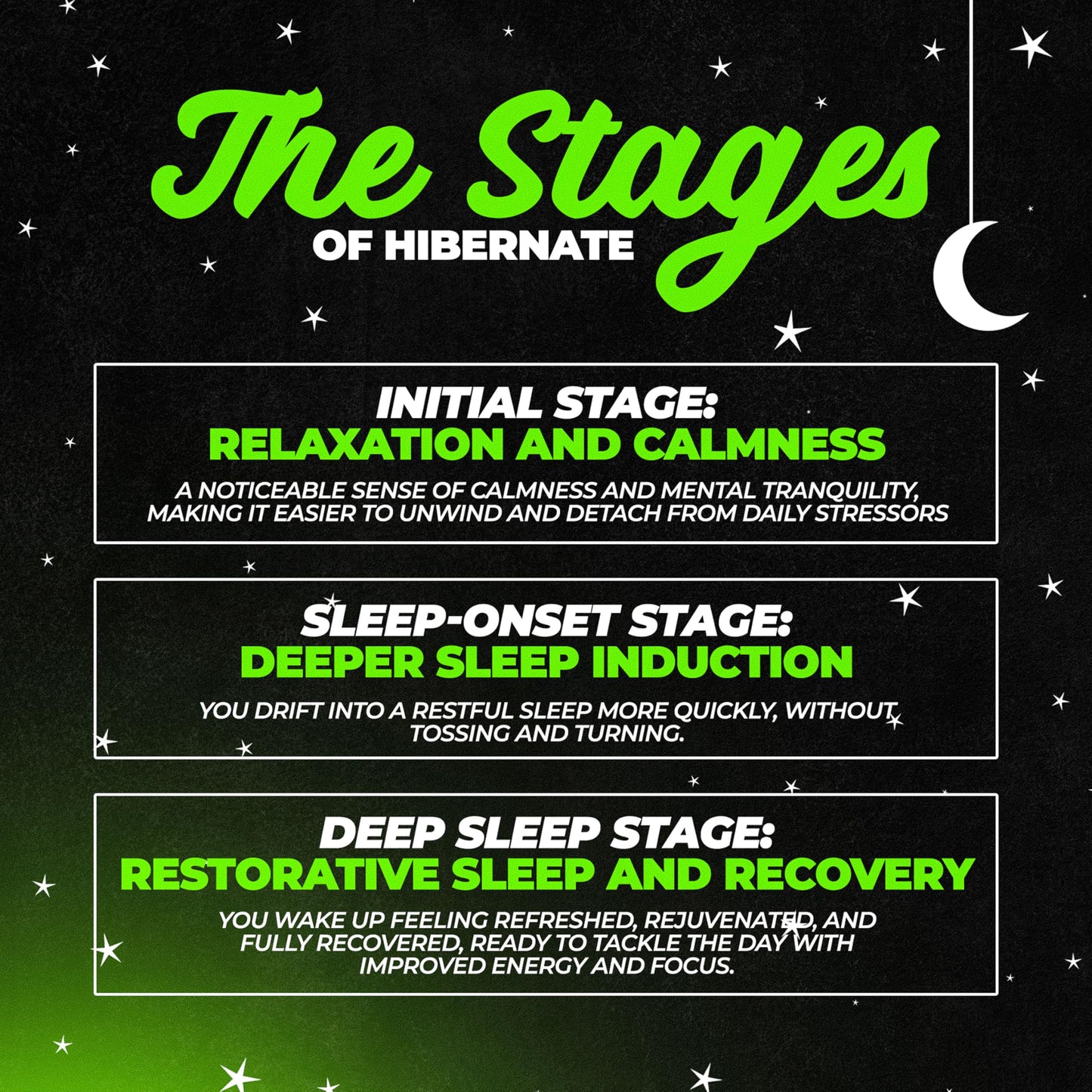 Hibernate Sleep Supplement | Complete Sleep Recovery Formula