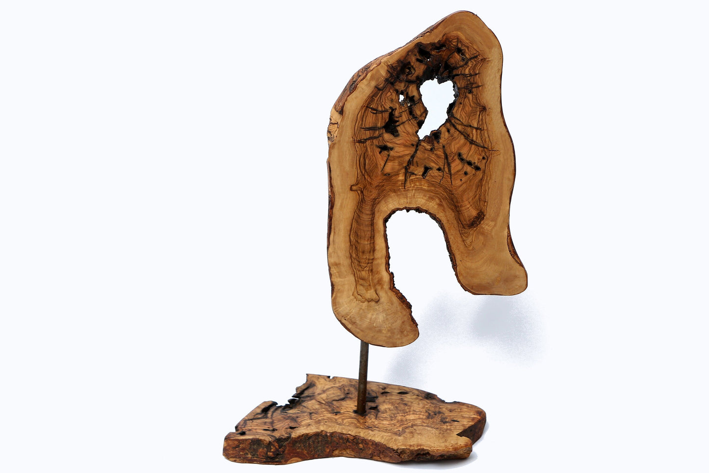 Handcrafted Olive Wood Sculpture | Natural Wooden Home Décor Ornament