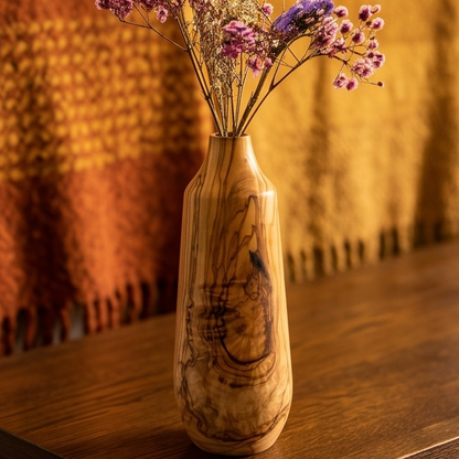 Rustic vase for dry flower