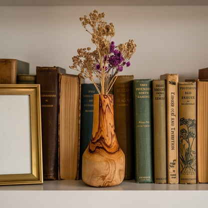 Rustic vase for dry flower