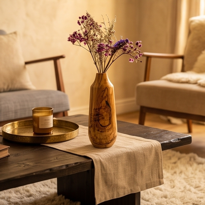 Rustic vase for dry flower