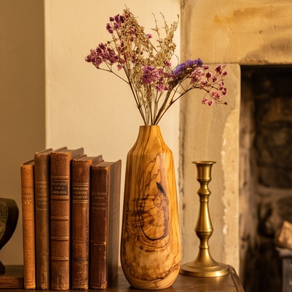 Rustic vase for dry flower