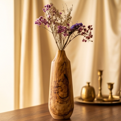 Rustic vase for dry flower