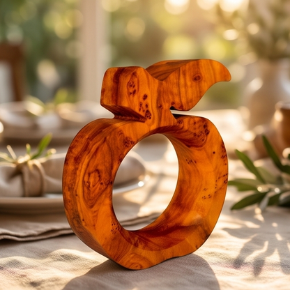 Handcrafted Olive Wood Napkin & Paper Holders | 5 Distinctive Styles