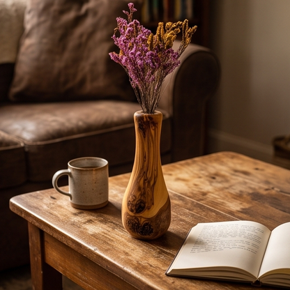 Rustic vase for dry flower