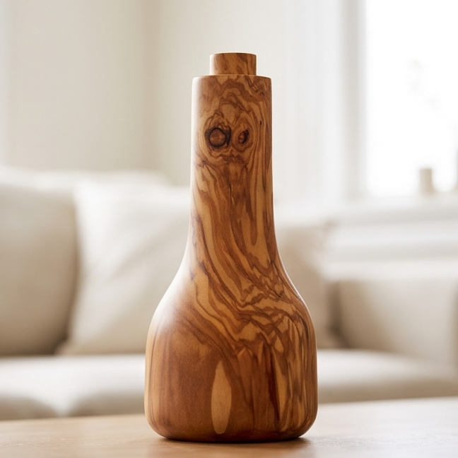 Rustic vase for dry flower