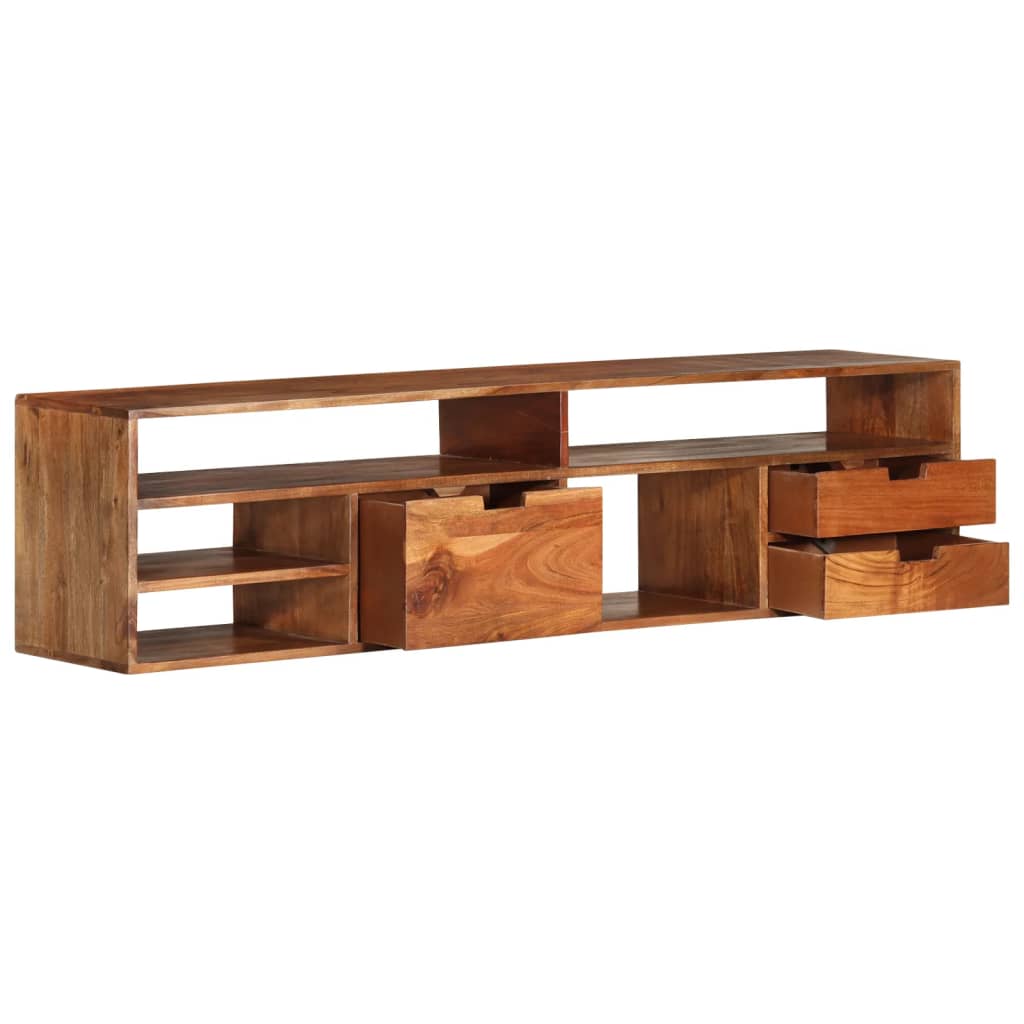 Krenta Acacia Wood 140cm | Solid Wood TV Cabinet & Sideboard