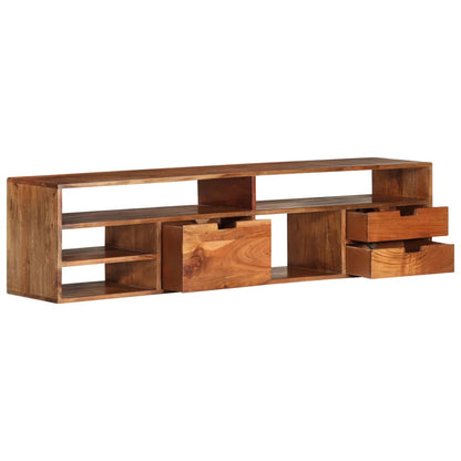 Krenta Acacia Wood 140cm | Solid Wood TV Cabinet & Sideboard