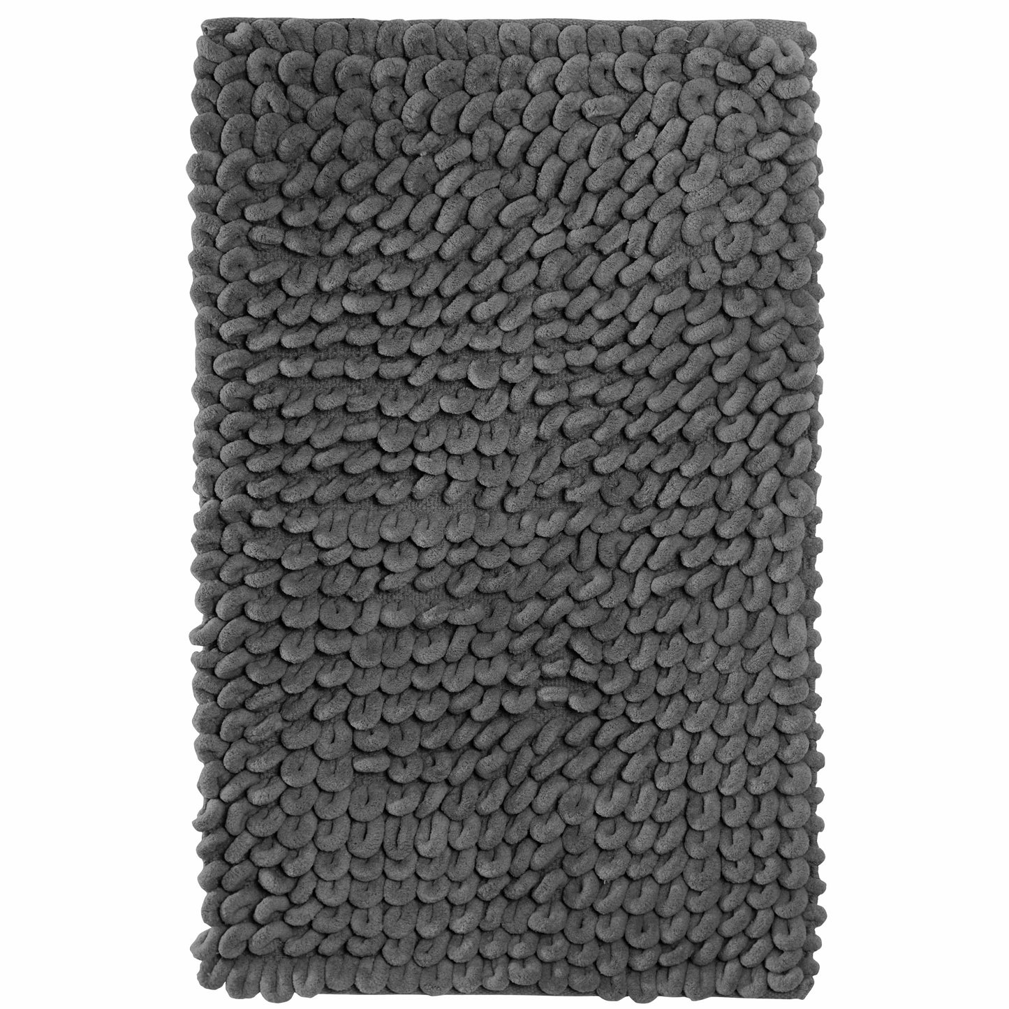 OLIVIA ROCCO jumbo loop bath mat, non-slip water-absorbent rug with plush loop design, large size for shower and toilet floors