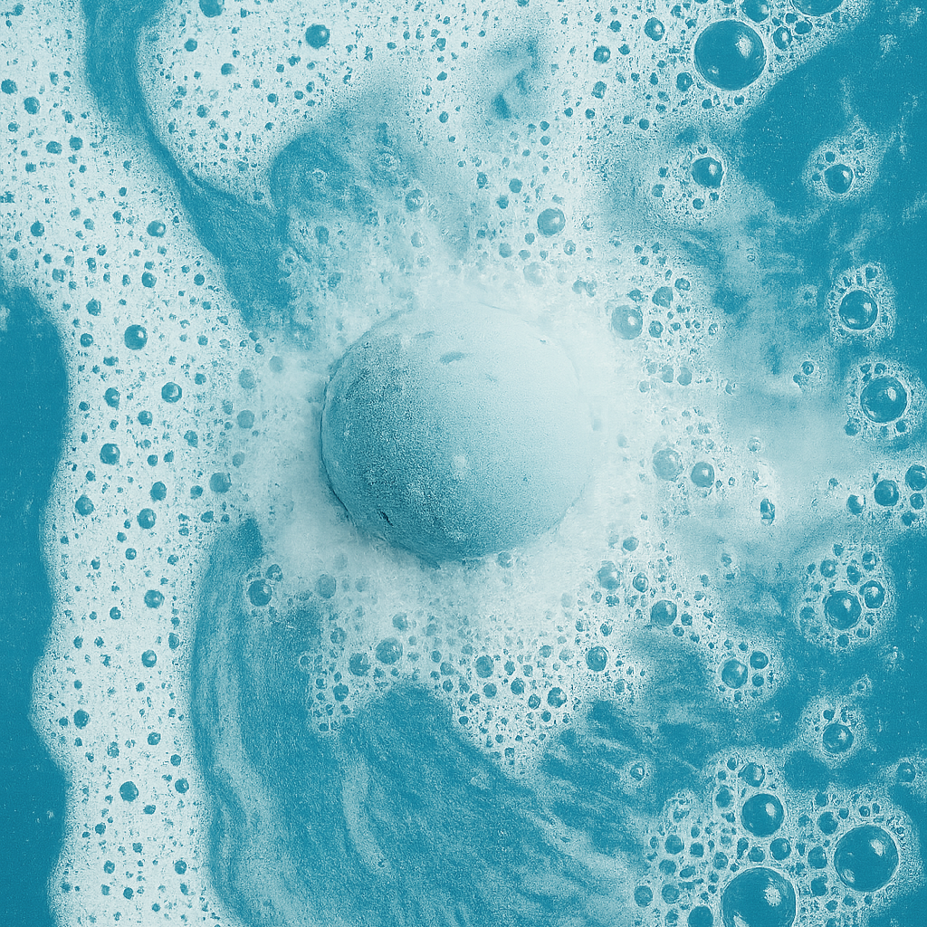 Lavender Bath Bomb | Vintage Floral Aromatherapy Relaxation Soak