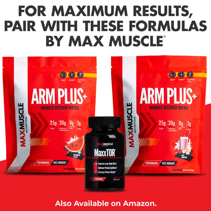 Max Muscle MaxPro Elite Whey Protein Powder | 30g Protein, 0g Sugar