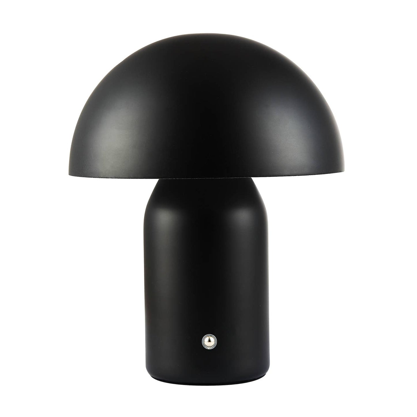 Hstrends modern rechargeable mushroom table lamp with touch dimmer, sleek design and soft ambient lighting.