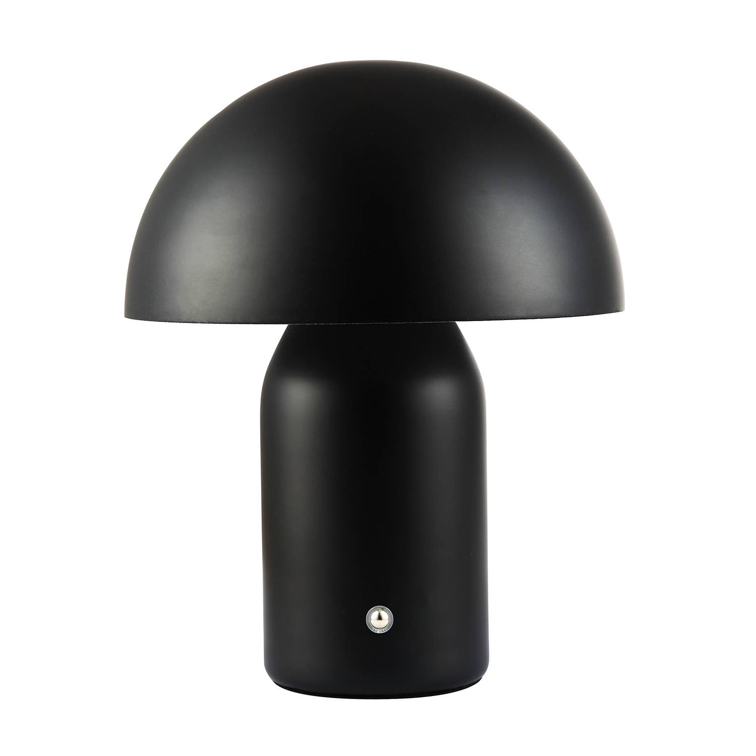 Hstrends modern rechargeable mushroom table lamp with touch dimmer, sleek design and soft ambient lighting.
