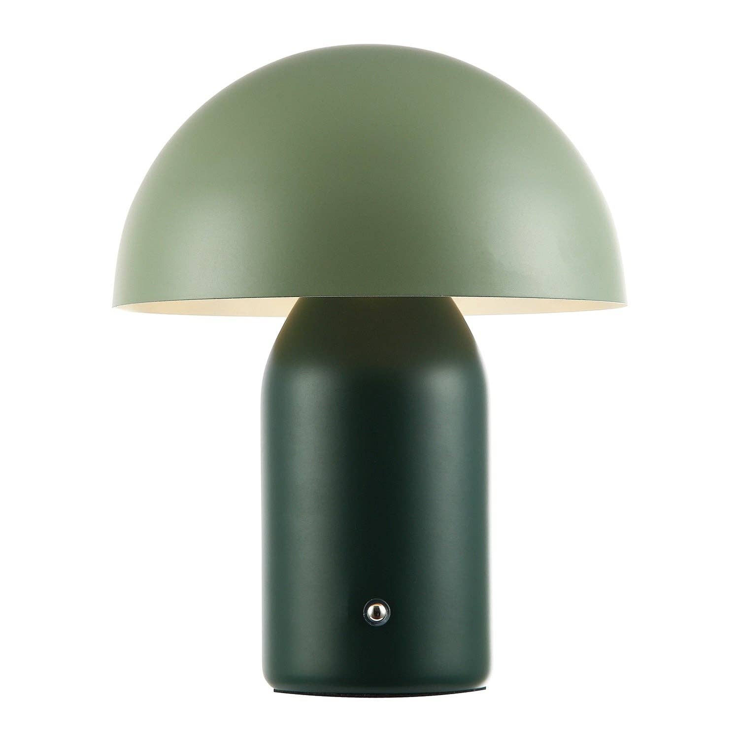 Modern rechargeable mushroom table lamp by Hstrends with touch dimmer and sleek design, ideal for cozy ambient lighting.