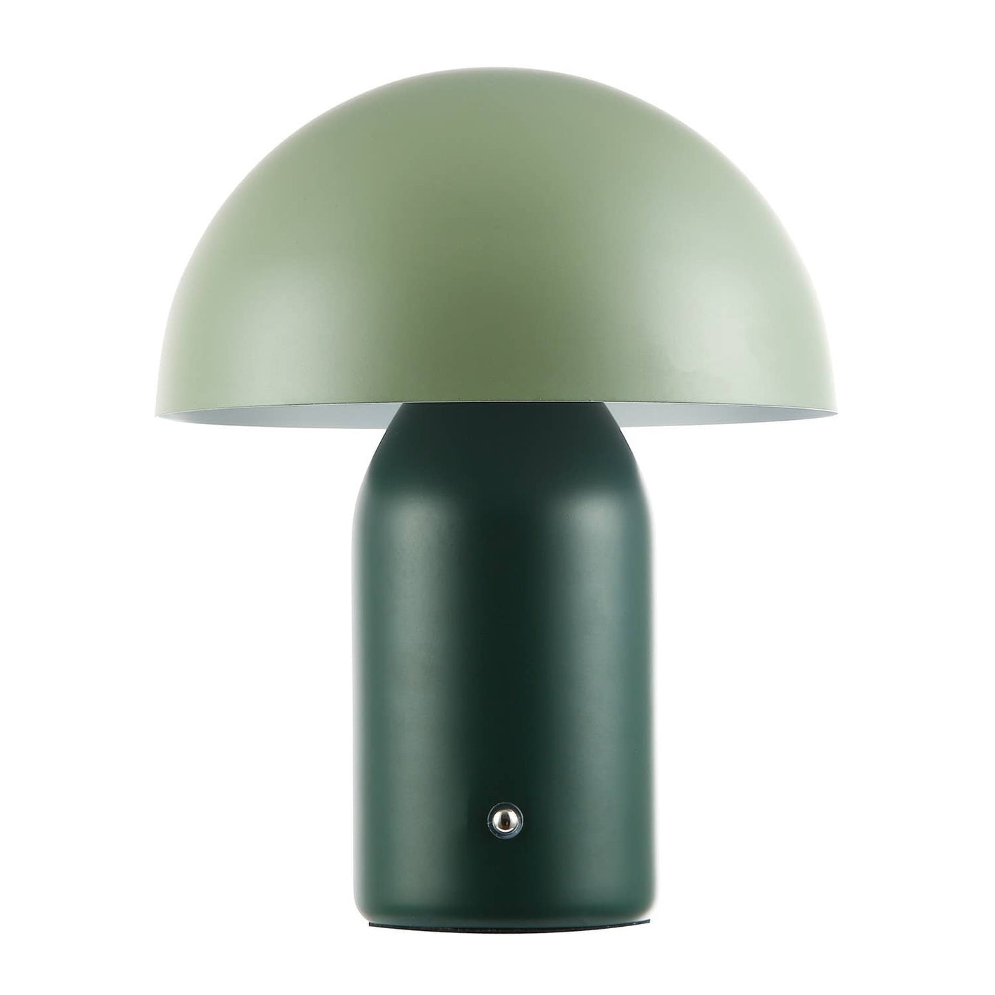 Hstrends modern rechargeable mushroom table lamp with touch dimmer, featuring a sleek design and soft ambient lighting.
