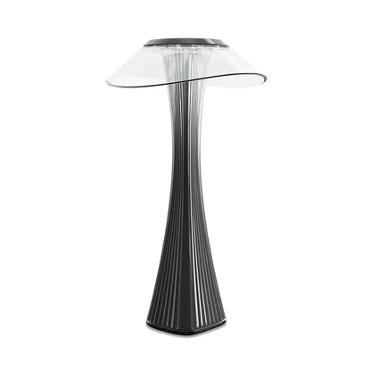 Hstrends Skyline rechargeable table lamp with modern design, featuring a sleek shape and neutral color for versatile use.
