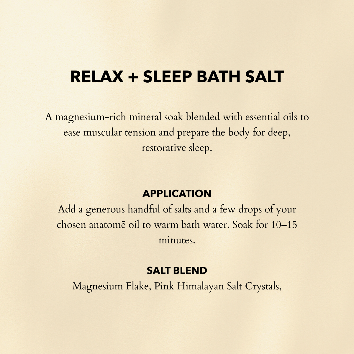 Anatomē Relax + Sleep Chamomile Bath Salts in a jar with chamomile flowers, ideal for soothing body care and relaxation.
