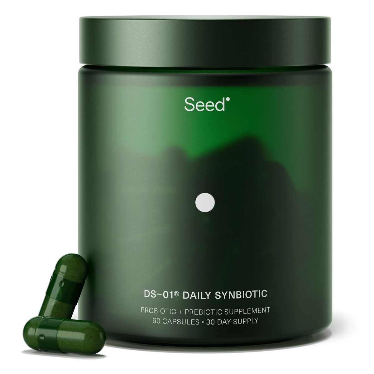 Seed DS-01® Daily Synbiotic | 24-Strain Prebiotic & Probiotic | 60 Capsules