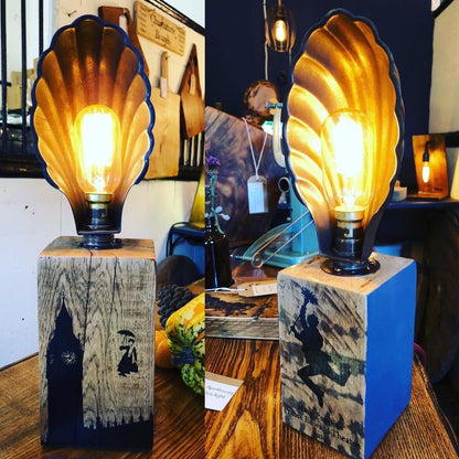 Personalised Theatre Footlight Lamp | Unique Drama Gift &amp; Stage Table Light