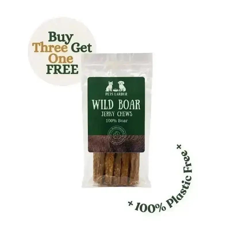 Wild Boar Strips for Dogs | 100% Wild Boar